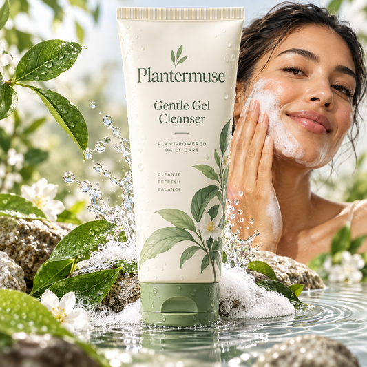 Plantermuse Gentle Gel Cleanser – Daily Refreshing Facial Cleanser