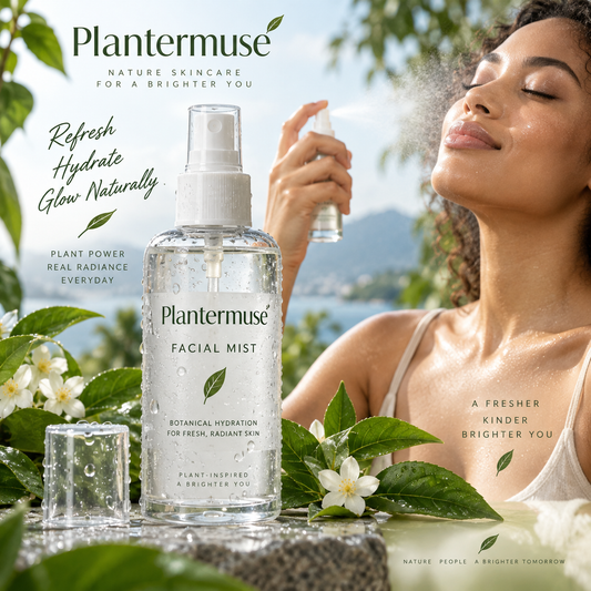 Plantermuse Facial Mist – Lightweight Botanical Hydration for Fresh-Looking Skin