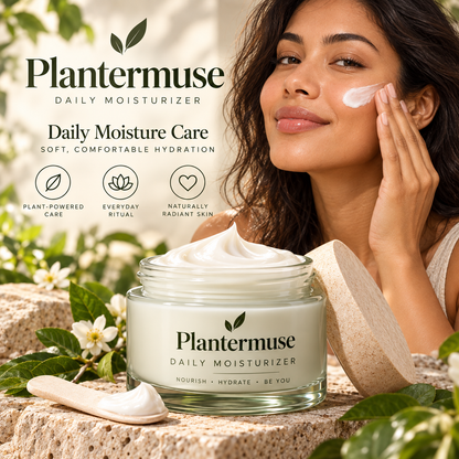 Plantermuse Daily Moisturizer – Lightweight Hydration for Soft, Smooth-Looking Skin