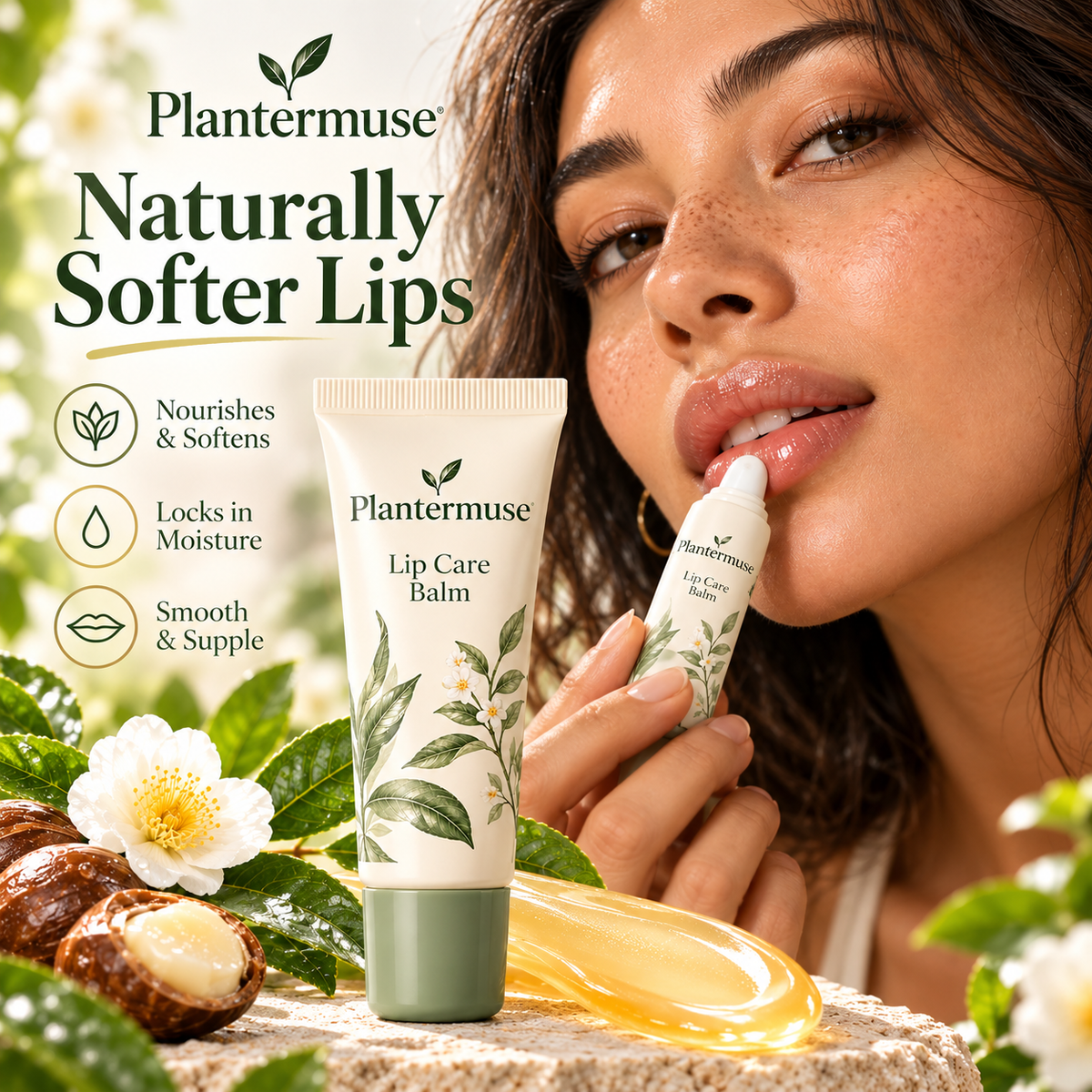 Plantermuse Lip Care Balm – Nourishing Daily Care for Soft, Smooth Lips