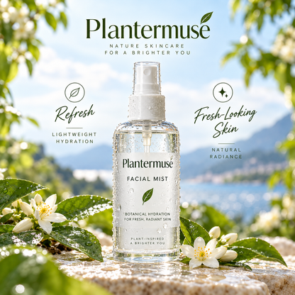 Plantermuse Facial Mist – Lightweight Botanical Hydration for Fresh-Looking Skin