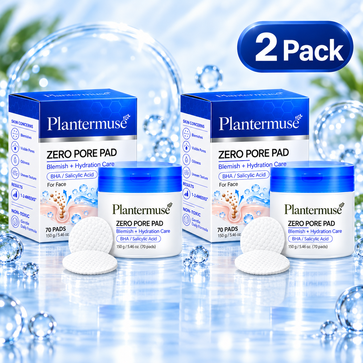 2 Boxes · 140 Pads