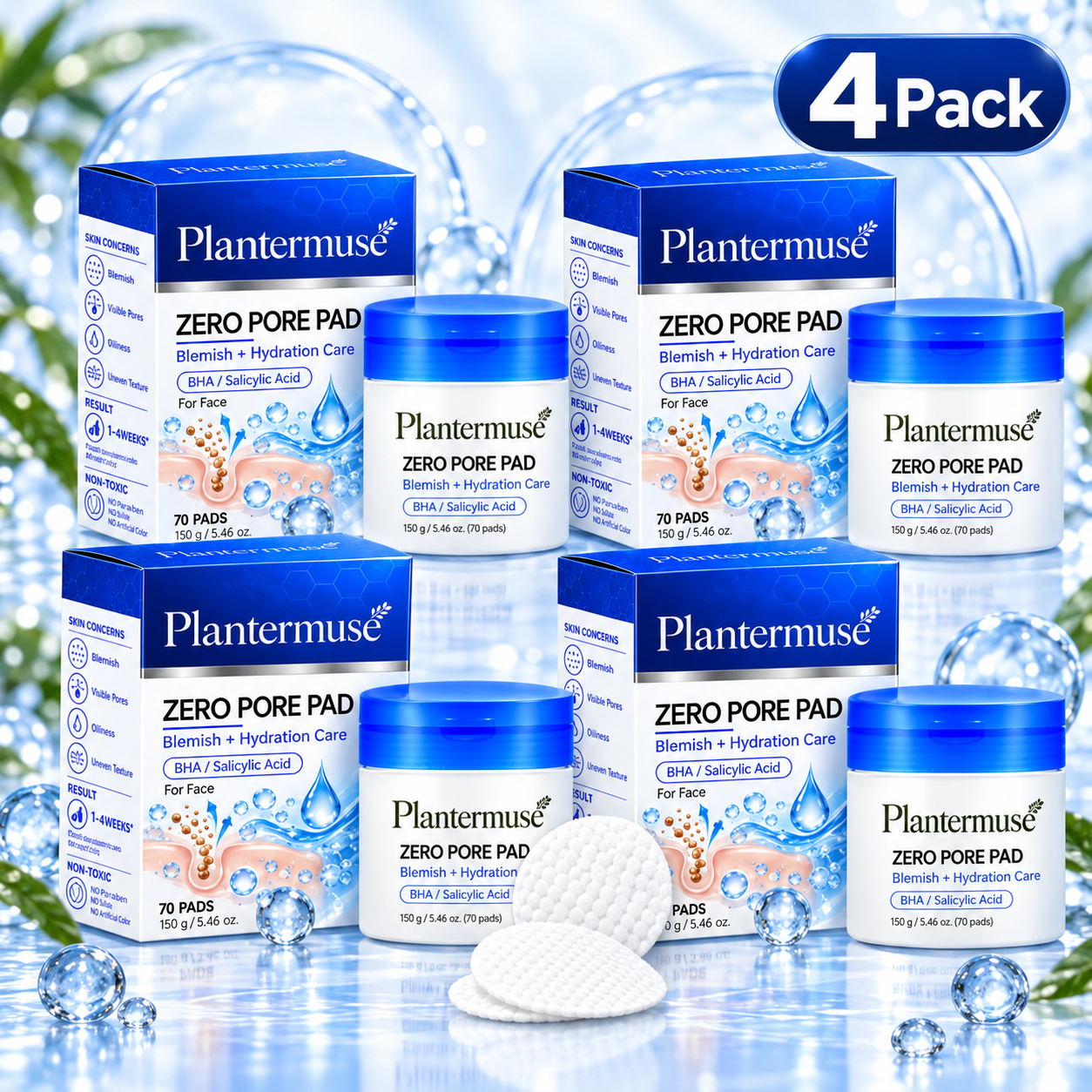 4 Boxes · 280 Pads