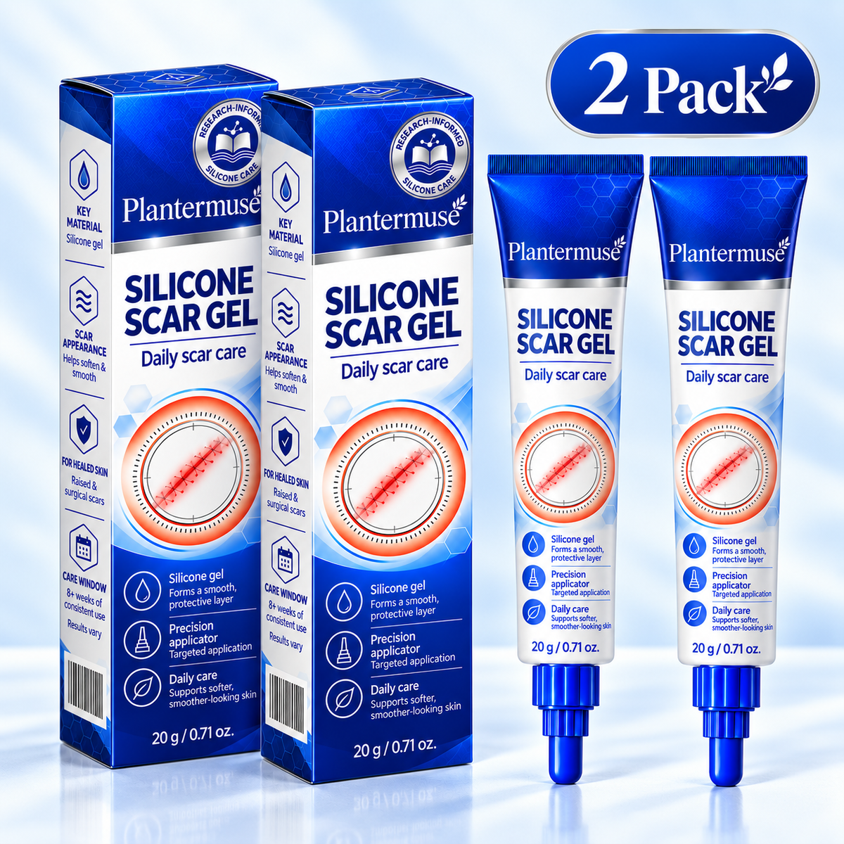 Plantermuse® Scar Care Gel
