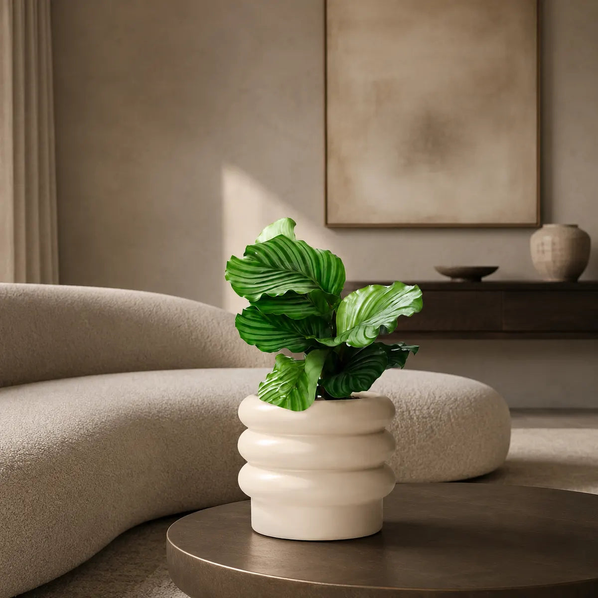 Plantermuse Modern Tiered Bubble Ceramic Planter