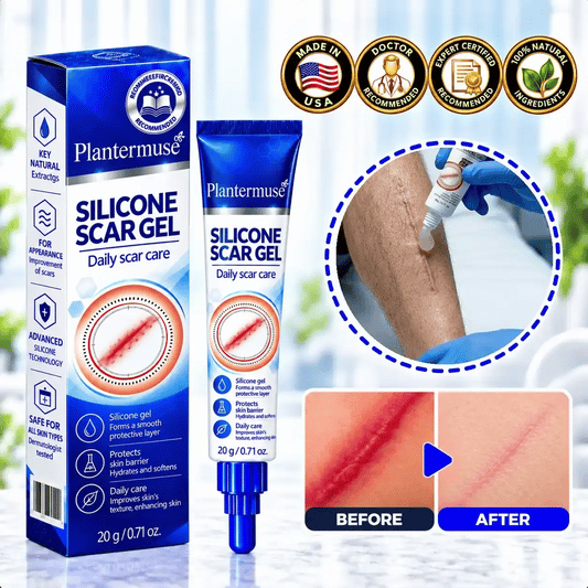 Plantermuse® Advanced Silicone Scar Gel — Smoothing Care for New & Old Scars（upsell）