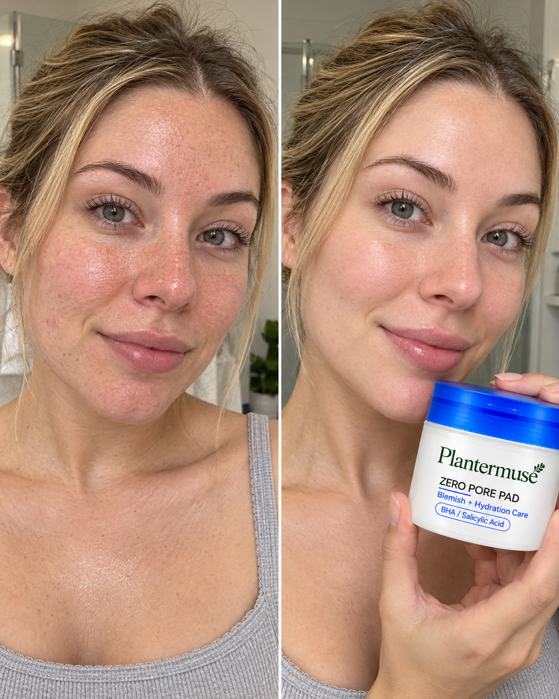 Zero Pore Pad before and after result 1