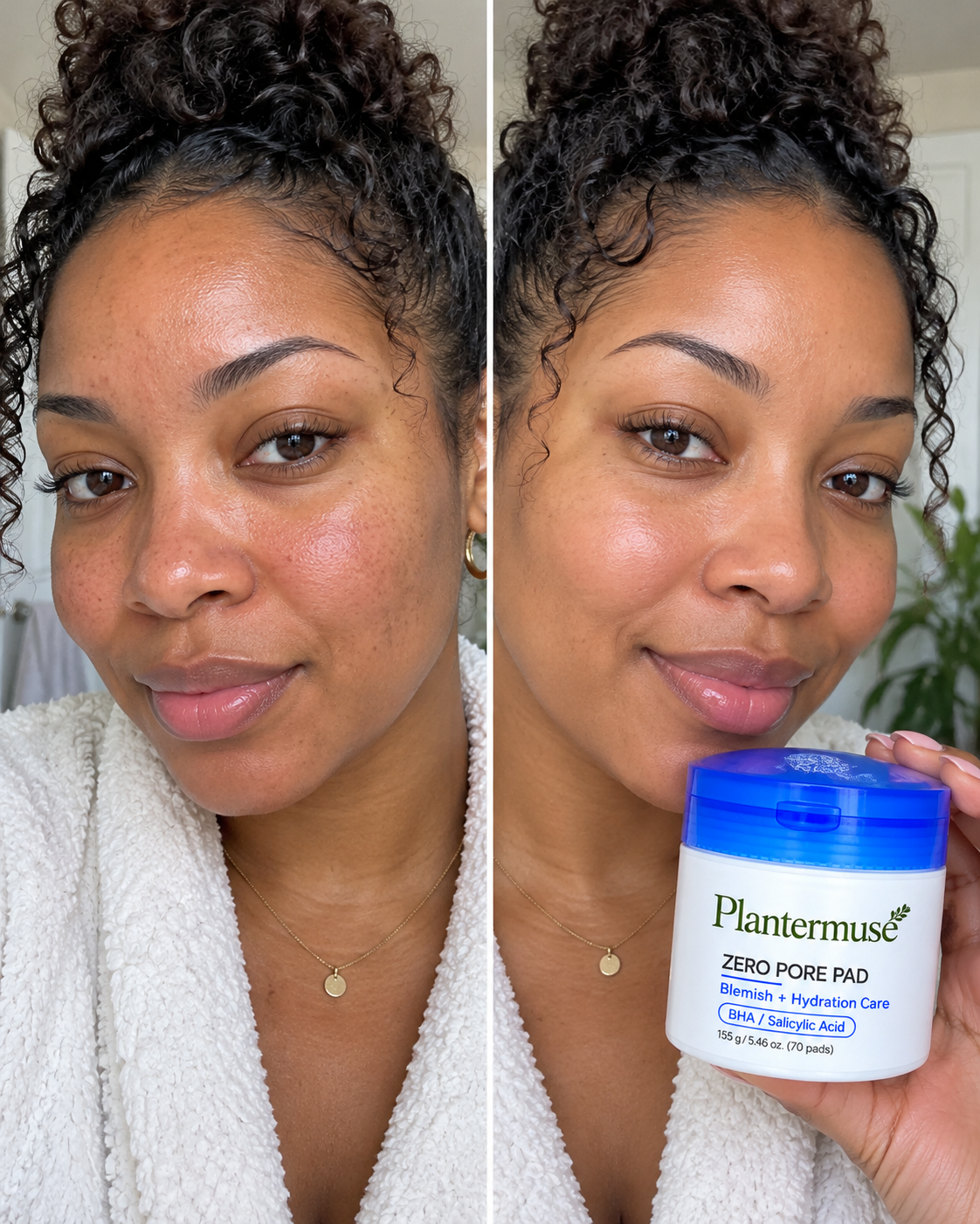 Zero Pore Pad before and after result 2