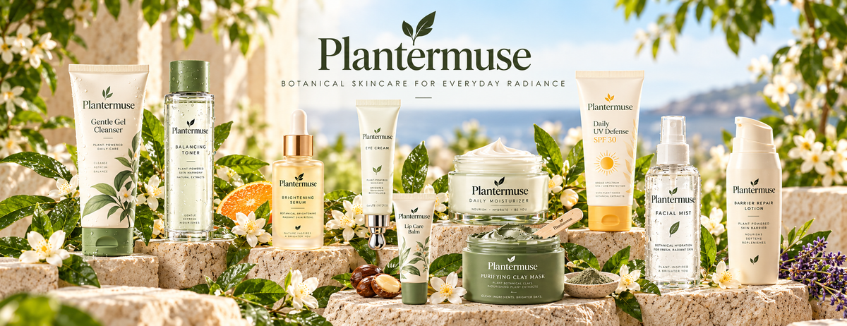 Plantermuse botanical skincare collection