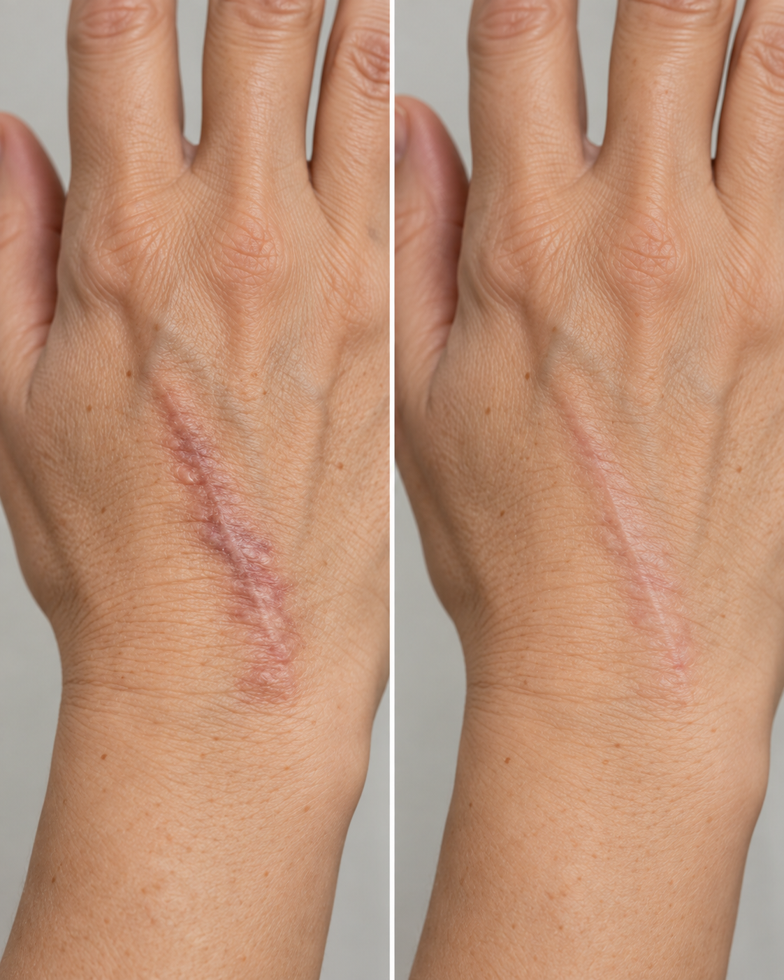 Before and after scar care result 5